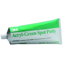 ACRYL-GREEN SPOT PUTTY 21 OZ. TUBE